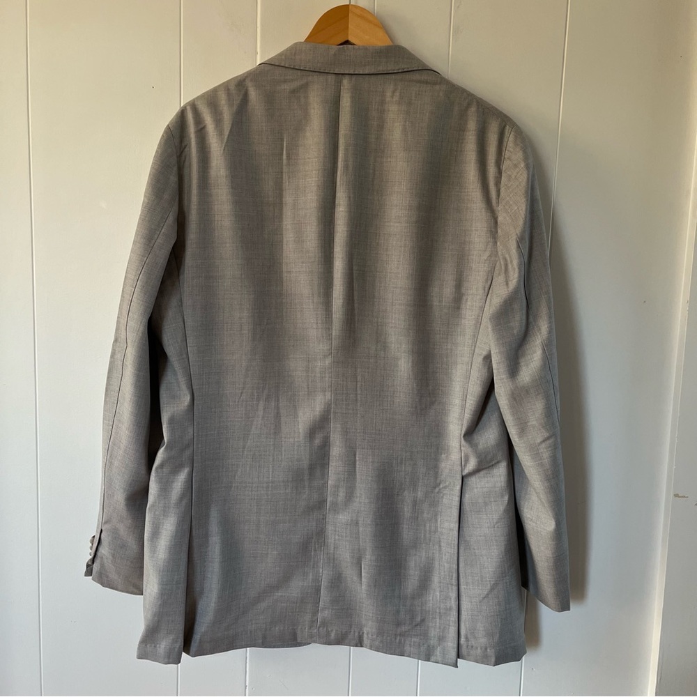 Suitsupply Light Grey Blazer Jacket Havana S140s Wool Carlo Barbera Italy Slim - Picture 7 of 15